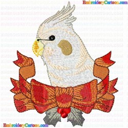 Parrots 56 Embroidery Design