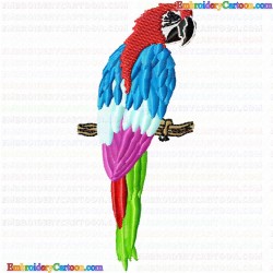 Parrots 67 Embroidery Design