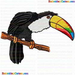 Parrots 68 Embroidery Design