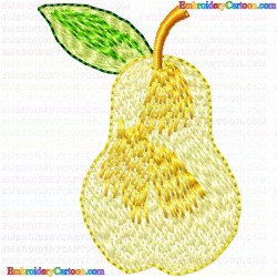 Pear 11 Embroidery Design