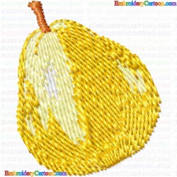 Pear 2 Embroidery Design