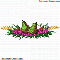 Pear 7 Embroidery Design