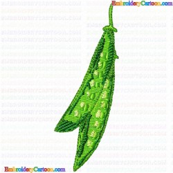 Peas 13 Embroidery Design