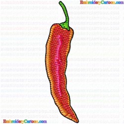 Pepper 4 Embroidery Design