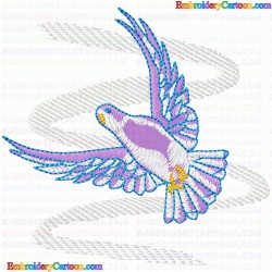 Pigeons and Doves 21 Embroidery Design