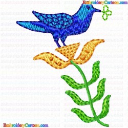 Pigeons and Doves 9 Embroidery Design