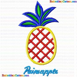 Pineapple 1 Embroidery Design