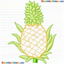 Pineapple 3 Embroidery Design