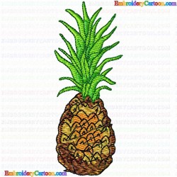 Pineapple 4 Embroidery Design