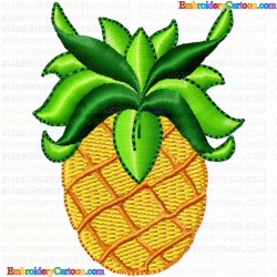 Pineapple 8 Embroidery Design