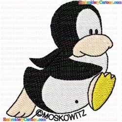 Pinguins 10 Embroidery Design