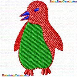 Pinguins 3 Embroidery Design