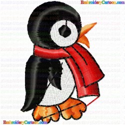 Pinguins 9 Embroidery Design