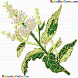 Plants 15 Embroidery Design