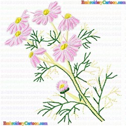 Plants 16 Embroidery Design