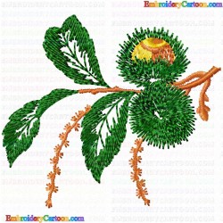 Plants 2 Embroidery Design