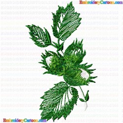 Plants 5 Embroidery Design