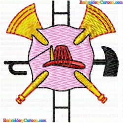 Police 16 Embroidery Design