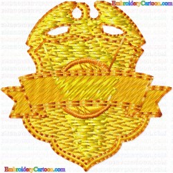 Police 8 Embroidery Design