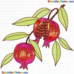 Pomegranate 1 Embroidery Design