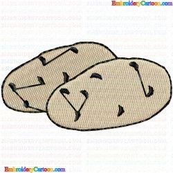 Potato 1 Embroidery Design