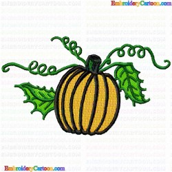 Pumpkin 10 Embroidery Design