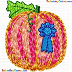 Pumpkin 11 Embroidery Design