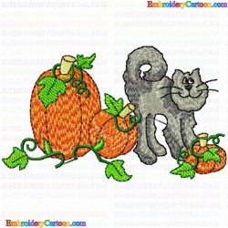 Pumpkin 13 Embroidery Design