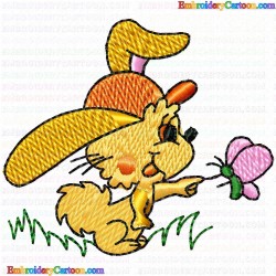 Rabbits 127 Embroidery Design