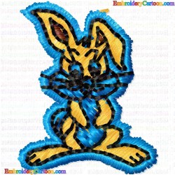 Rabbits 132 Embroidery Design