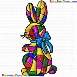 Rabbits 136 Embroidery Design