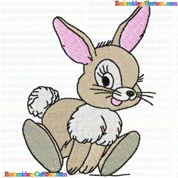 Rabbits 151 Embroidery Design