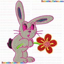 Rabbits 162 Embroidery Design