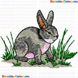 Rabbits 177 Embroidery Design