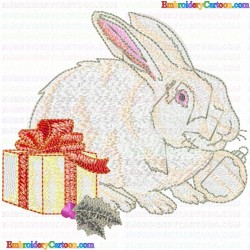 Rabbits 188 Embroidery Design