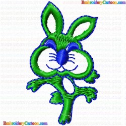 Rabbits 39 Embroidery Design