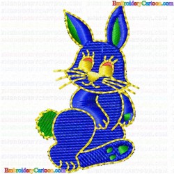 Rabbits 49 Embroidery Design