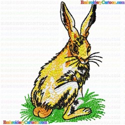 Rabbits 62 Embroidery Design