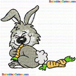 Rabbits 68 Embroidery Design