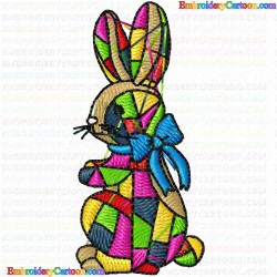 Rabbits 82 Embroidery Design