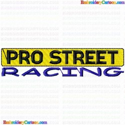 Race Banner 4 Embroidery Design