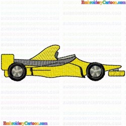 Race Cars 22 Embroidery Design