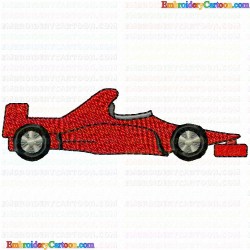 Race Cars 29 Embroidery Design