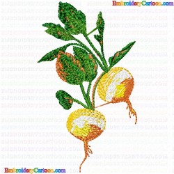 Radish 2 Embroidery Design