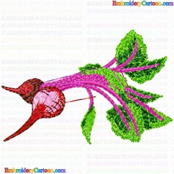 Radish 4 Embroidery Design