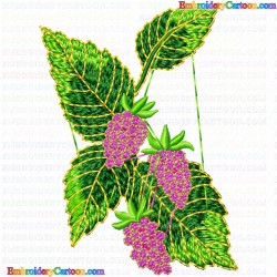 Raspberry 2 Embroidery Design