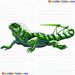 Reptiles 11 Embroidery Design