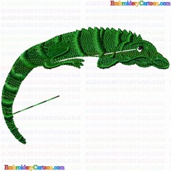 Reptiles 14 Embroidery Design