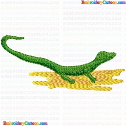 Reptiles 15 Embroidery Design