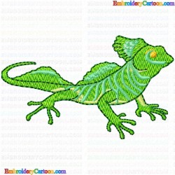 Reptiles 16 Embroidery Design